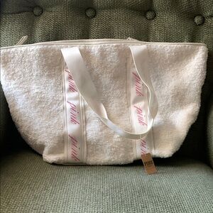 PINK Victoria's Secret White Tote Bag